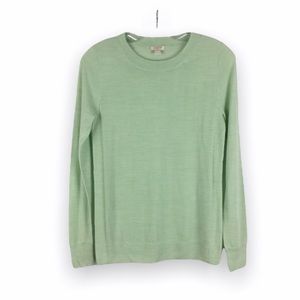 J.Crew Mint Green Lightweight Crew Sweater‎ XXS